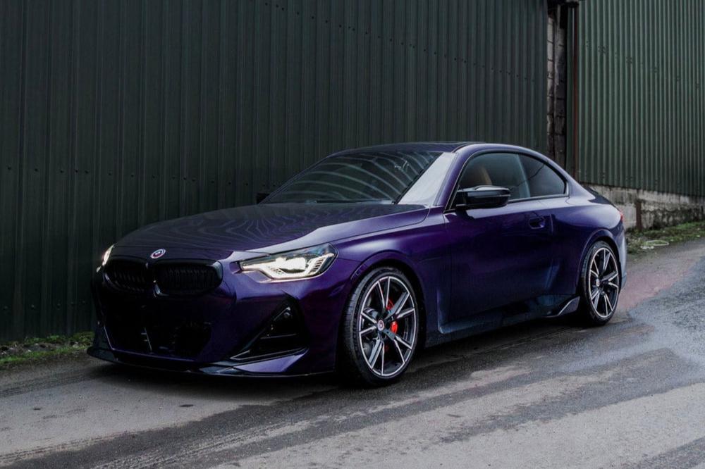 TREVORA G42 2-Series Gloss Black Front Splitter