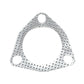 54MM 3 Bolt Aluminum Gasket - 2.12 Inches