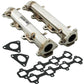 Stainless Steel Headers Manifolds For 2001-2016 Chevy GMC Duramax Diesel 6.6L