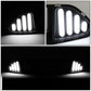 2015-2017 Ford Mustang Badgeless Vertical LED Grille - Black