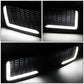 94-02 Dodge Ram Honeycomb Mesh Grille w/ LED DRL Lights - Matte Black