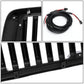 02-05 Dodge Ram Vertical Fence Style LED DRL Grille - Matte Black
