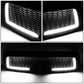 09-12 Dodge Ram 1500 Honeycomb Style LED DRL Grille - Matte Black