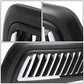 10-18 Dodge Ram 2500 3500 Vertical Fence Style LED DRL Grille Matte Black
