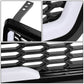 04-08 Ford F-150 Honeycomb Mesh Grille with LED DRL Lights - Black
