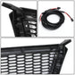 04-08 Ford F-150 Honeycomb Mesh Grille with LED DRL Lights - Black