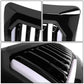 2009-2014 Ford F-150 Vertical Fence Style LED DRL Grille - Black
