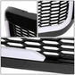 99-04 Ford F-250 F-350 F-450 F-550 Honeycomb Mesh Grille w/ LED DRL