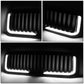 99-04 Ford F-250 F-350 F-450 F-550 Vertical Fence Style LED DRL Grille