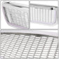 99-04 Ford F-250/F-350/F-450/F-550 Honeycomb Mesh Grille w/ LED DRL