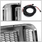 2005-2007 Ford F-250/F-350/F-450/F-550 Honeycomb Grille w/ LED DRL