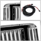 05-07 Ford F-250 F-350 F-450 F-550 Vertical Fence LED DRL Grille Chrome