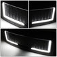 2008-2010 Ford F-250 F-350 F-450 F-550 Honeycomb Mesh Grille w/ LED DRL