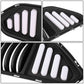 2018-2020 Ford Mustang Vertical Fence Style Front Upper Grille w/ LED DRL