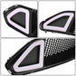 2018-2020 Ford Mustang Honeycomb Front Upper Grille with LED DRL