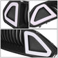 2018-2020 Ford Mustang Vertical Fence Style Front Upper Grille w/ LED DRL