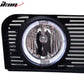 2005-2009 Ford Mustang Black Mesh Front Upper Grille Halo Fog Lights