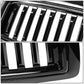 09-12 Dodge Ram Vertical Fence Style Front Grille - Black
