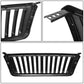 04-08 Ford F-150 Vertical Fence Style Front Grille - Black