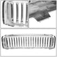 99-04 Ford F-250 F-350 F-450 F-550 Vertical Fence Style Chrome Grille