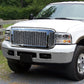 2005-2007 Ford F-250/F-350/F-450/F-550 Honeycomb Mesh Chrome Grille