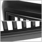 2008-2010 Ford F-250 F-350 F-450 F-550 Vertical Fence Grille Matte Black