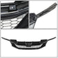 16-17 Honda Accord Honeycomb Style Front Grille Black Chrome