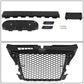2009-2013 Audi A3 RS4 Style Grille with Parking Sensor Holes - Matte Black