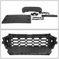 2021-2023 Audi Q5/SQ5 RS4 Style Grille with Camera Mount - Gloss Black
