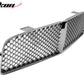 2006-2010 Dodge Charger Chrome Mesh Front Bumper Hood Grille Grill ABS