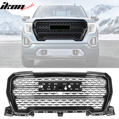 2019-2021 GMC Sierra 1500 Base SLE SLT Elevation Denali Hood Grille
