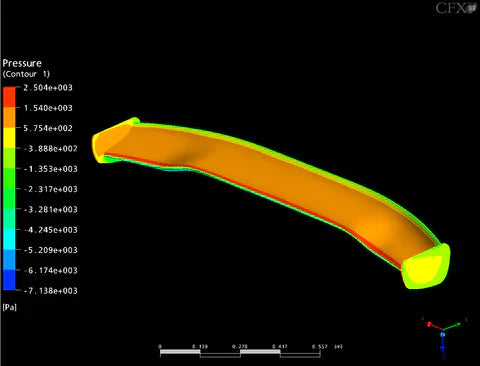 Subaru WRX 2002-2007 SPEC 60.5" GTC200 Carbon Fiber Adjustable Wing