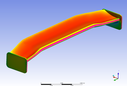 Universal Fitment GTC500 Carbon Fiber Adjustable Wing