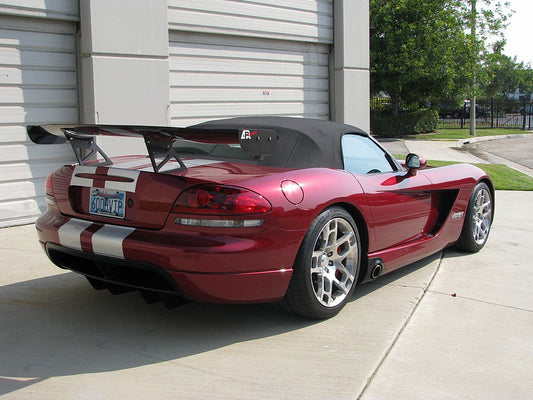 Dodge Viper Convertible GTC500 Carbon Fiber Adjustable Wing 2003 - 2010