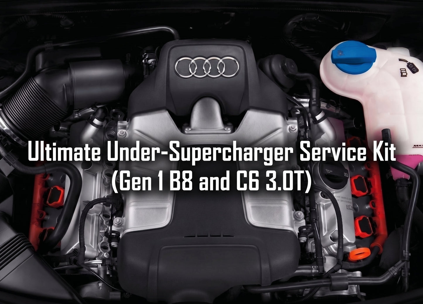 OE Ultimate Under Supercharger Kit (Audi B8 and C6 3.0T Gen 1)