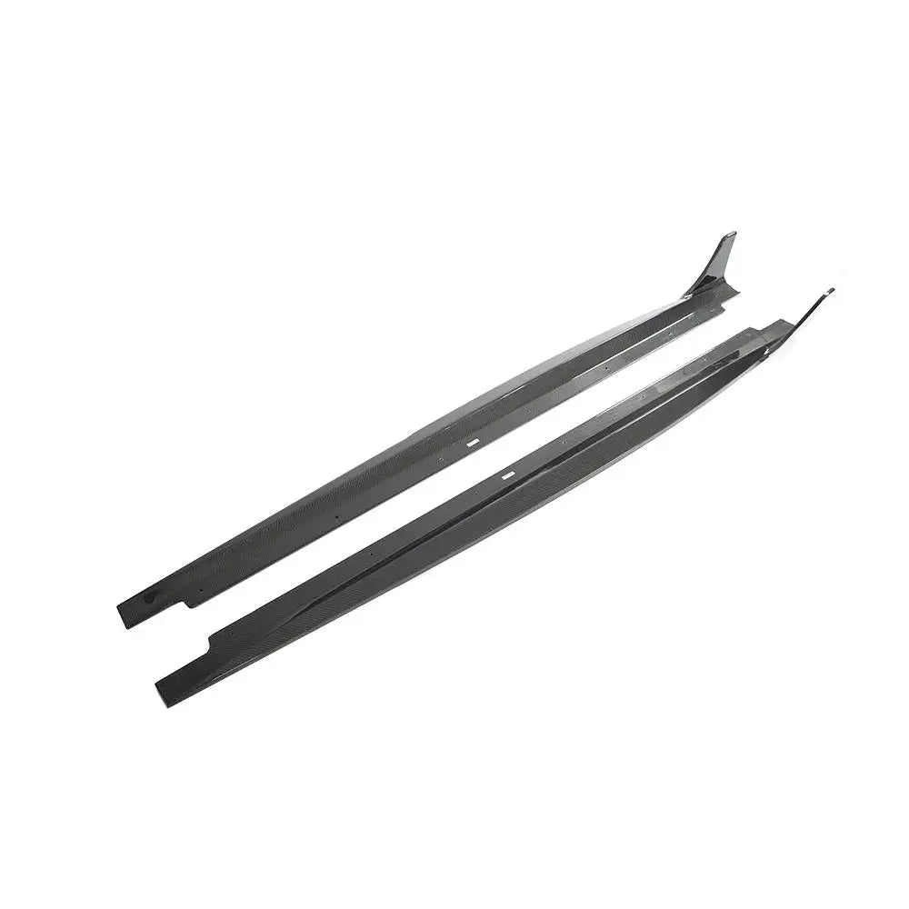 Audi A5 S-Line / S5 B9.5 Carbon Fiber Side Skirt Extensions – Sportback (2020–2023)