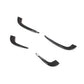 Audi RS3 8V Sedan Carbon Fiber Front Bumper Fins 2017 - 2019