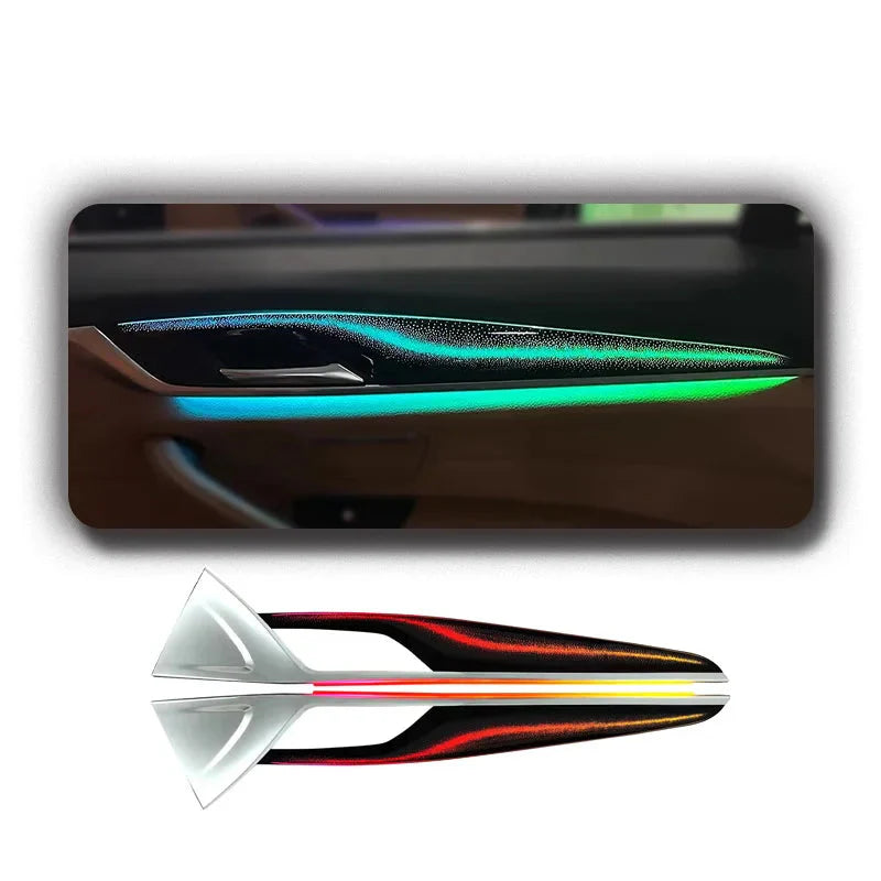 BMW 5 Series G30 / G31 / G38 / G32 Interior 64-Color Symphony LED Ambient Light Kit 2018 - 2021