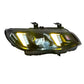 BMW 3 Series M3 E92 / E93 Snake Eye LCI LED Headlight Assembly with Dual-Color DRL 2010 - 2013 (335i / 328i)
