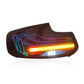 BMW 2 Series F22 / F87 CSL RGB Style LED Tail Light Assembly with Turn Signal 2014 - 2021 (Replaces 63211384009)