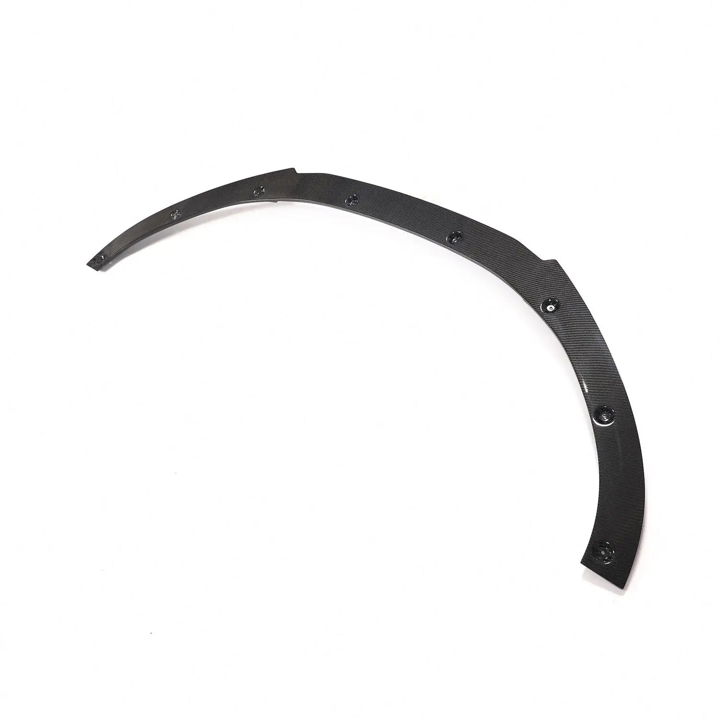 Audi RS6 C7 Carbon Fiber Front Center Lip – Gloss Black Splitter (2013–2016)