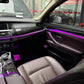BMW 5 Series F10 / F11 / F18 Interior 64-Color Rainbow Symphony LED Ambient Light Kit 2010 - 2018
