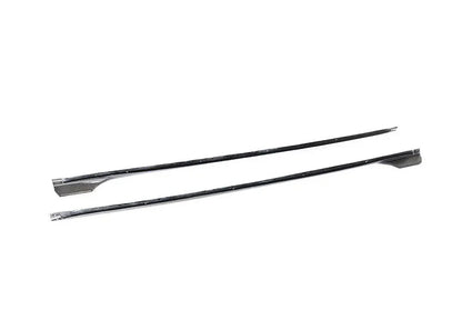 Audi A5 / S5 B9 4-Door Sedan Carbon Fiber Side Skirt Extensions 2017 - 2019