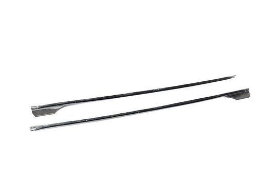 Audi A5 / S5 B9 4-Door Sedan Carbon Fiber Side Skirt Extensions 2017 - 2019