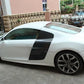Audi R8 V8 / V10 Coupe Carbon Fiber Door Side Panel Blades 2008 - 2015
