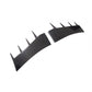 Audi R8 V10 / V10 Plus Coupe 4S Gen 2 Dry Carbon Fiber Front Bumper Canards 2016 - 2018