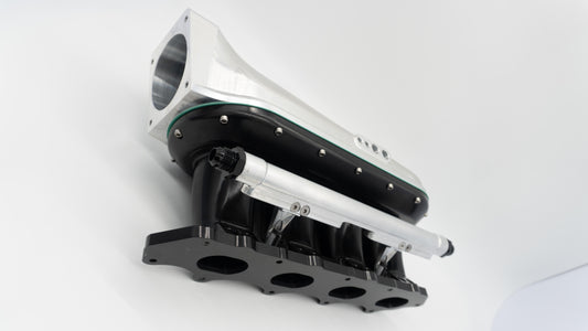 ASE H22 H Series Billet Intake Manifold Black Silver