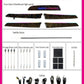 Audi A4 B8 Interior 64-Color Symphony LED Ambient Light Kit 2009 - 2016