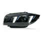 BMW 1 Series E87 Snake Eye Laser LED Headlight Assembly with Dual-Color DRL (Yellow / White) 2004 - 2011 (116i / 118i / 120i / 125i)