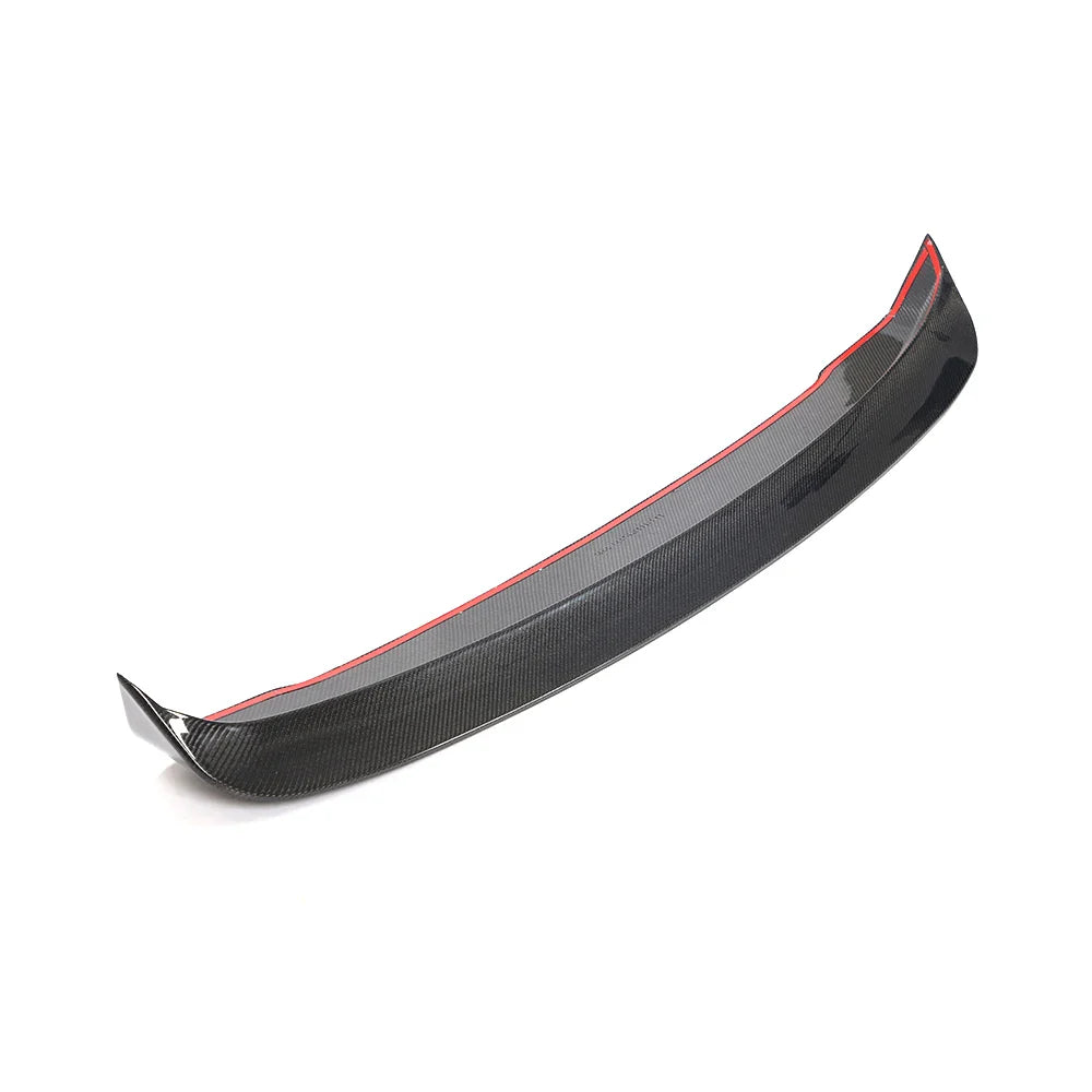 VW Transporter T6 Carbon Fiber Rear Roof Spoiler – Gloss Black (2015–2020)